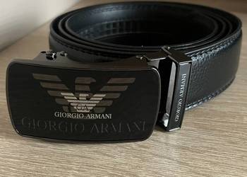 Skórzany Pasek Męski Armani