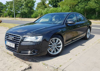 Audi A8 4,2 Benzyna Full Opcja Bose Masaże Zarejestrowany D4 (2010-)