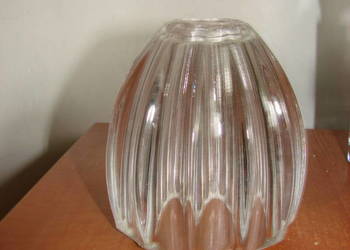 stary szklany klosz do kinkietu