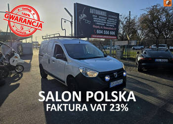 Dacia Dokker 1.5 DCI 90 KM, Klimatyzacja, AUX, USB, Start-Stop, Bagażnik D…
