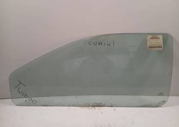 Szyba Drzwi Lewa Przednia Renault Twingo 97-, Oryginał, Bez dolnego klipsa
