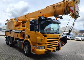 Dzwig samochodowy Liebherr Scania