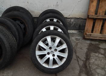 KOŁA ALU FELGI ALUMINIOWE  HONDA JAZZ ORYGINAŁ 4x100  OPONY 185/55 Letnie