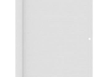 Parawan balkonowy biały 120x500 cm HDPE WM-310870