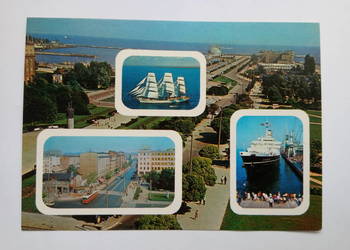 Pocztówka czysta ze znaczkami! Z lat 80-tych Gdynia