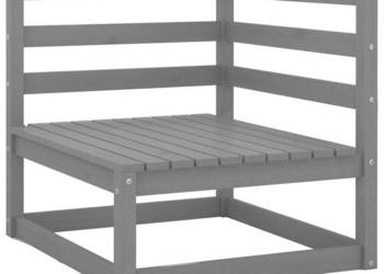 2-osobowa sofa ogrodowa z poduszkami lite drewno sosnowe WM-805732