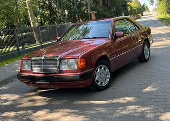 MERCEDES-BENZ C124 COUPÉ 300 CE 1990 - 135 tys km - Klima - Skóry - Zdrowy