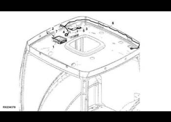 RE575067 John Deere 8345R - Radio