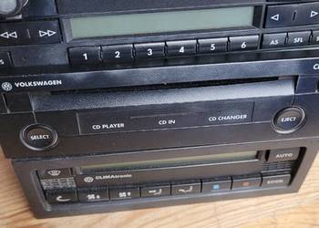 Radio , zmieniarka CD, klimatronik zabudowa Golf 4