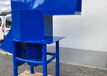 Młyn zagęszczarka do folii niebieski