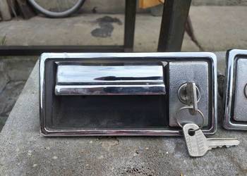 Klamki orginał PRL chrom polonez borewicz caro atu