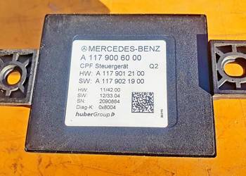 MERCEDES CLA W117 STEROWNIK MODUŁ PARKOWANIA PDC A1179012100