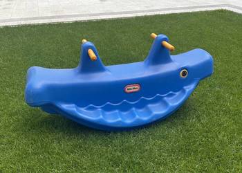 Little Tikes Wieloryb na Biegunach Niebieski bujak