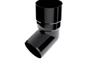 Bryza PVC Kolano 90 mm czarny