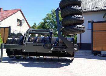 Wał Pryzmowy MT2 z bocznym dociskiem-Metal Technik-NOWY