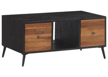 Stolik kawowy 90x50x41 cm drewno tekowe z odzysku WM-358527