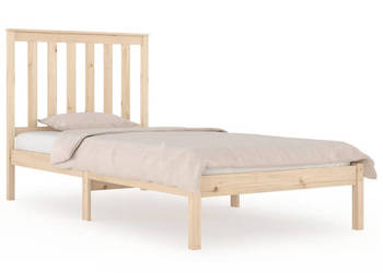 Rama łóżka lite drewno sosnowe 100 x 200 cm WM-3103833