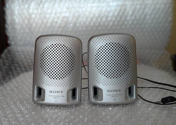 Sony SRS-P3 (1994) vintage mini stereo speaker system dzialaja