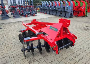 2.0 m [2x9] DEMAROL Brona talerzowa + zaczepy gratis Gwarancja Transport