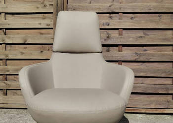 Fotel NATUZZI obrotowy wygodny elegancki