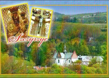 K. Poczt.Szczyrzyc - widok klasz. OO Cystersów  + obrazek **