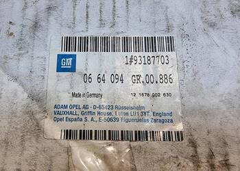 TARCZA SPRZĘGŁA NOWA Opel Corsa B Corsa C Astra G 1,4 1,6 93187703