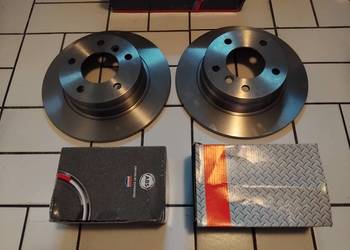 BMW e36 Nowy zestaw na tył - Tarcze+ Klocki + Szczęki !!!