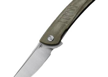Nóż składany Bestech Swift Green Micarta, Satin D2 (BG30A-1)