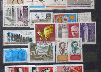 Znaczki polskie rok 1967 kasowane Znaczki polskie rok 1967 kasowane