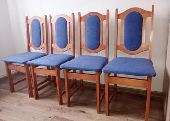 Krzesła do jadalni lub salonu sztuk 4.