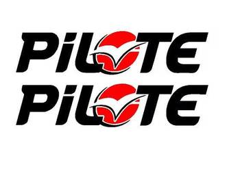 Naklejka na kampera Pilote 4szt 58cm i 28cm