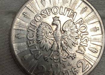 2 RP 2 złote 1934 rok - Piłsudski.