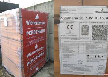 Pustak Porotherm 25 P+W firmy Wienerberger