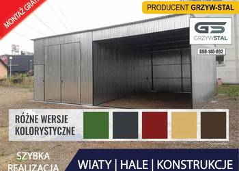 Garaż Blaszany , Hala Blaszana , Magazyn Blaszany ,Blaszak - GRZYWSTAL