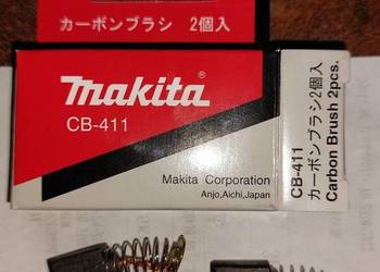 Makita nowe szczotki węglowe cb-411 191940*4