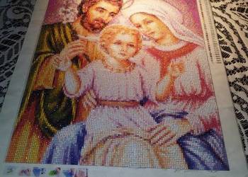 Obraz z haftu diamentowy