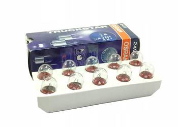 ŻARÓWKA KOMPLET 10 SZT. OSRAM 24V - R5W - 5W - BA15S - 5627LTS ŻARÓWKA KOMPLET 10 SZT. OSRAM 24V - R5W - 5W - BA15S - 5627LTS
