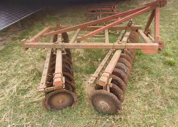 Brona talerzowa, talerzówka 3 m z wałem.