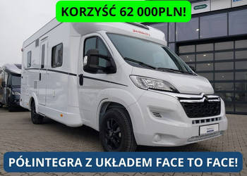 samochody kempingowe Dethleffs Just Camp T6762 Przestronny kamper z dużą ł…