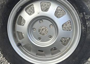 Alufelga z audi z oponą