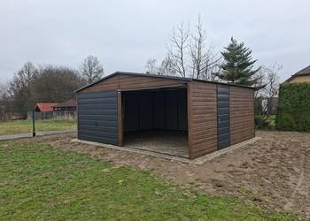 Garaże drewnopodobne