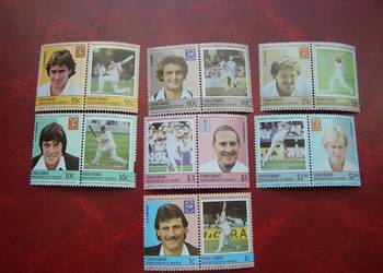 Union Islands 1984 MNH Sport Krykiet Gracze