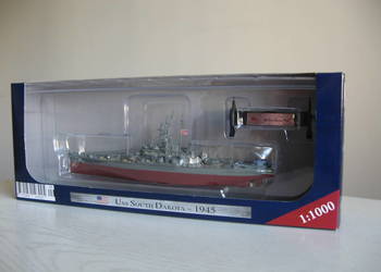 Amerykański pancernik USS South Dakota, 1:1000/Nowy!