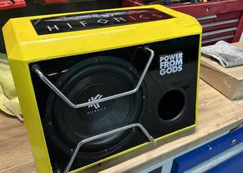 Wzmacniacz subwoofer skrzynia basowa hifonics ground zero car audio