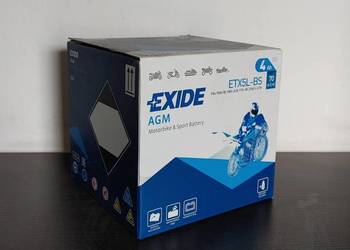 Akumulator motocyklowy EXIDE ETX5L-BS YTX5L-BS 12V 4Ah 70A E