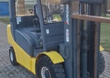 Jungheinrich DFG 425 maszt Triplex przesuw wolny skok wózek widłowy widlak