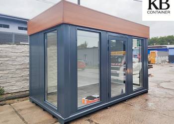 Kontener biurowy / Kontener ogrodowy / Pawilon 4,0 x 2,5 m z dostawą