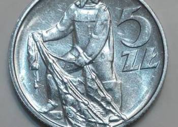 5zł Rybak PRL z1974 roku.