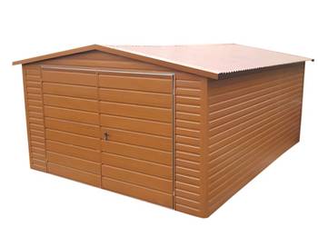 Garaż Blaszany Drewnopodobny 4x5m
