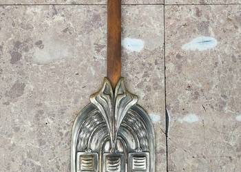 796 Wahadło starego zegara ściennego Junghans ślązak 10cm dł 31cm odlew